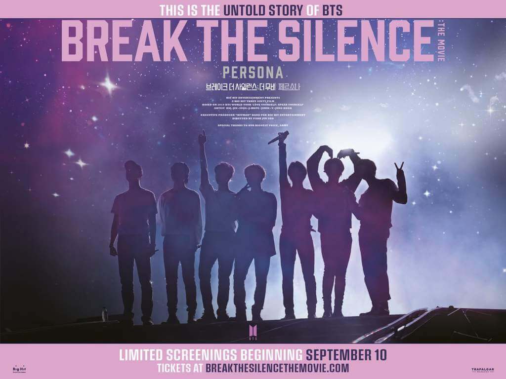 Estreno en cines BTS Break the Silence The Movie CineAsia